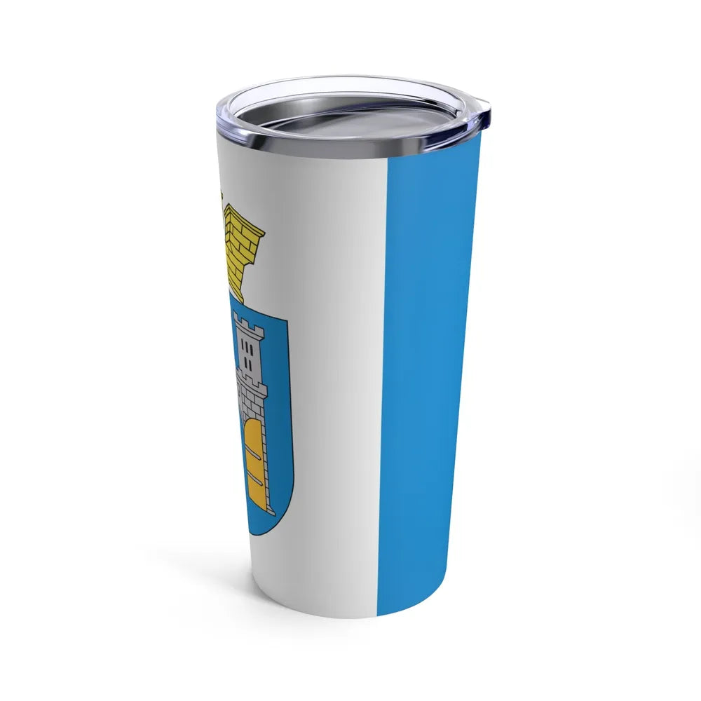 Flag of Ivano Frankivsk Ukraine - Tumbler 20oz-Go Mug Yourself