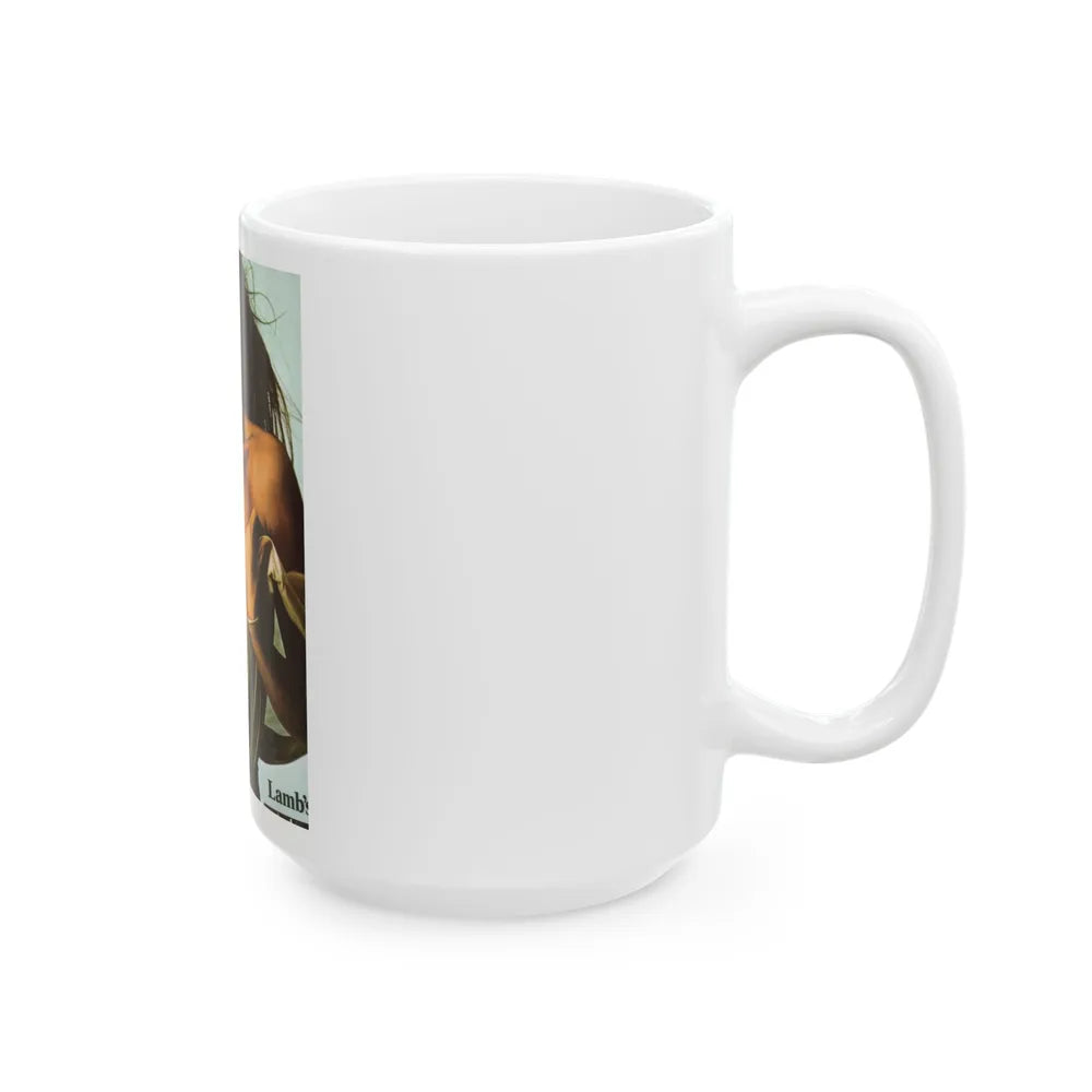 Caroline Munro #205 (Vintage Female Icon) White Coffee Mug-Go Mug Yourself