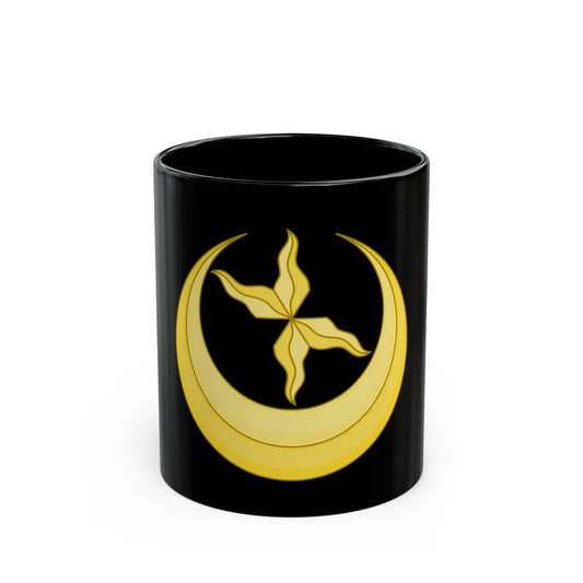 Star and Crescent Badge - Black Coffee Mug-11oz-Go Mug Yourself