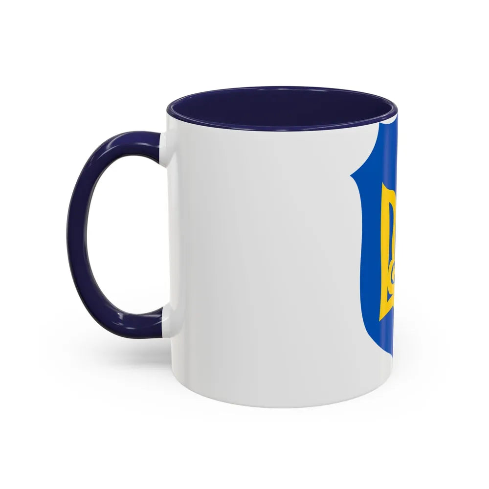 Organization of Ukrainian Nationalists - Accent Coffee Mug-Go Mug Yourself