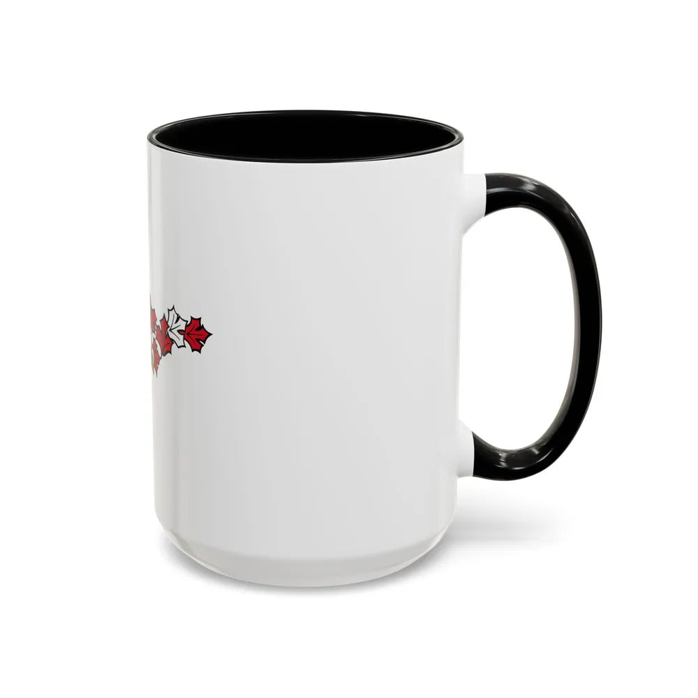 Canadian Helm - Accent Coffee Mug-Go Mug Yourself