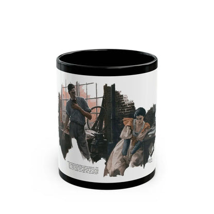 Back Streets, part 1 (3), Cosmopolitan, September 1930 - Black Coffee Mug-11oz-Go Mug Yourself