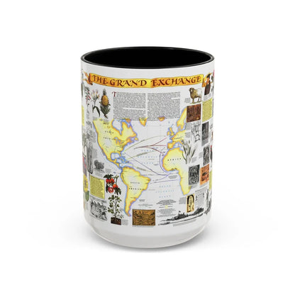 The Grand Exchange (1992) (Map) Accent Coffee Mug-15oz-Black-Go Mug Yourself