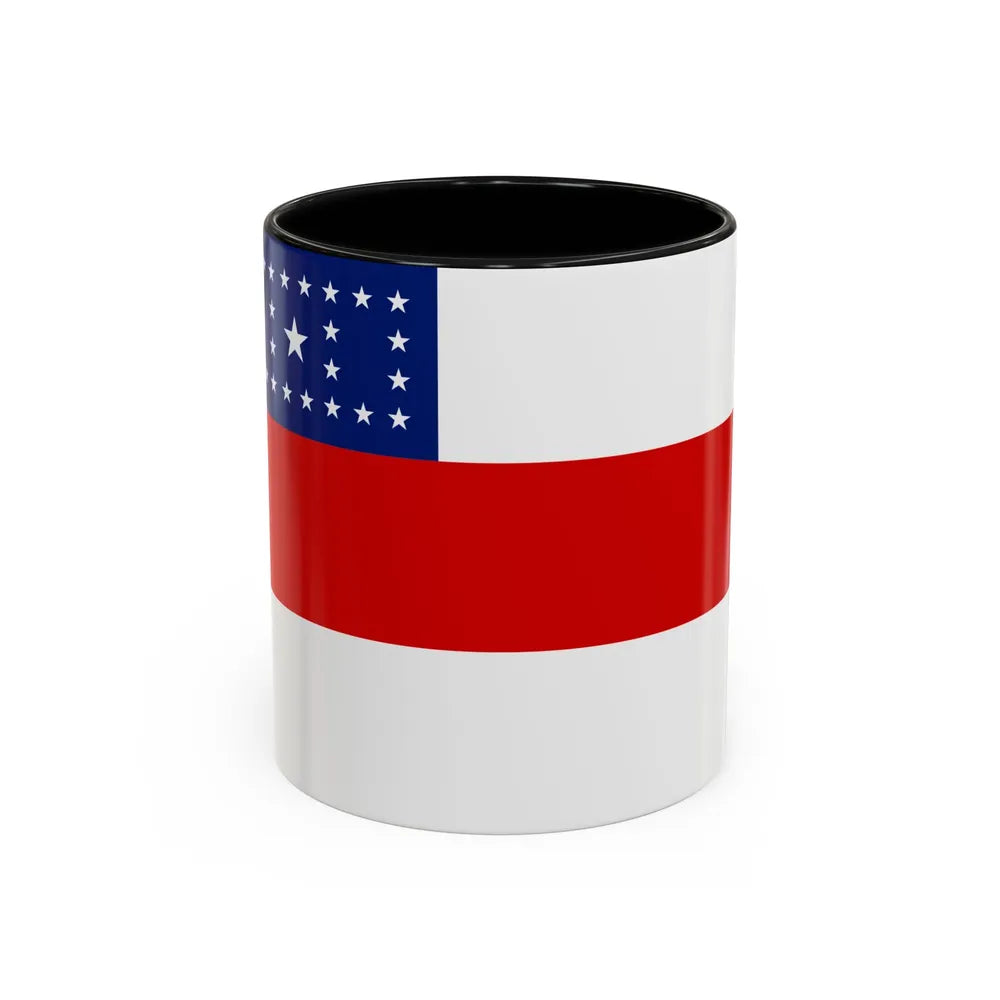 Flag of Amazonas Brazil - Accent Coffee Mug-11oz-Black-Go Mug Yourself