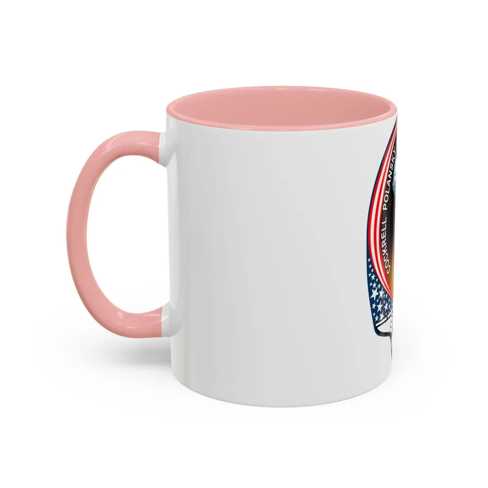 STS 98 (NASA) Accent Coffee Mug-Go Mug Yourself