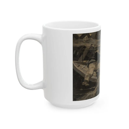 Distressed, 1927 - White Coffee Mug-Go Mug Yourself