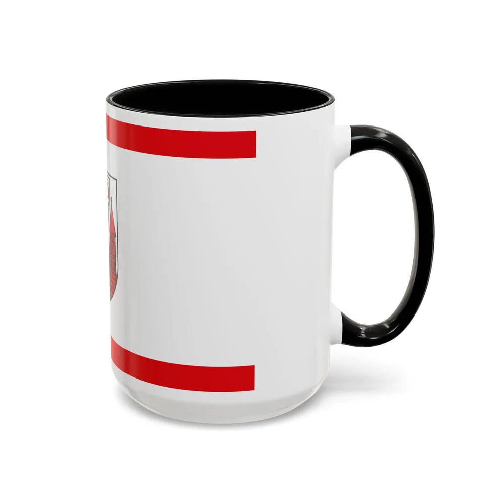 Flag of Cottbus Germany - Accent Coffee Mug-Go Mug Yourself