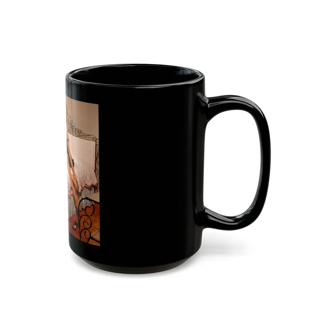 Eve Meyer #43 (Vintage Female Icon) Black Coffee Mug-Go Mug Yourself