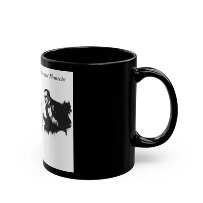 Free, White and Female (5), Collier's, March 10, 1928 - Black Coffee Mug-Go Mug Yourself