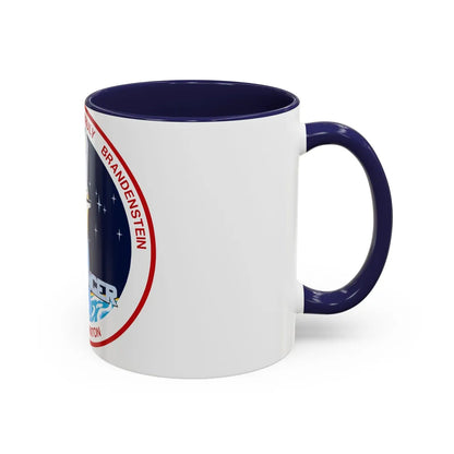 STS 8 (NASA) Accent Coffee Mug-Go Mug Yourself