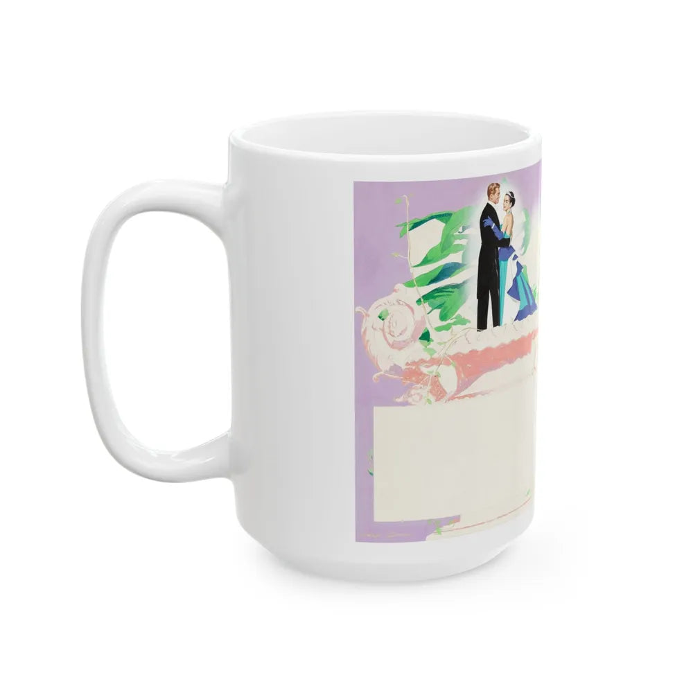 Dreaming, Magazine Illustration - White Coffee Mug-Go Mug Yourself