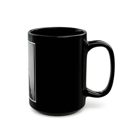 Portrait Of Maj. Gen. Samuel P. Heintzelman, Officer Of The Federal Army (U.S. Civil War) Black Coffee Mug-Go Mug Yourself