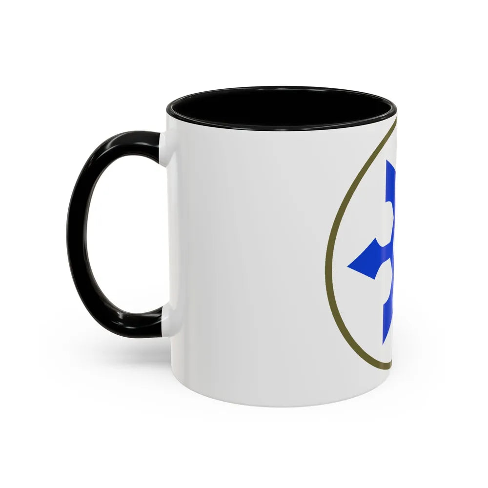 XXXIII Corps (U.S. Army) Accent Coffee Mug-Go Mug Yourself