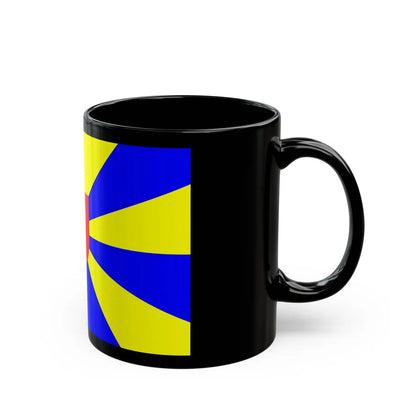 Flag of West Flanders Belgium - Black Coffee Mug-Go Mug Yourself