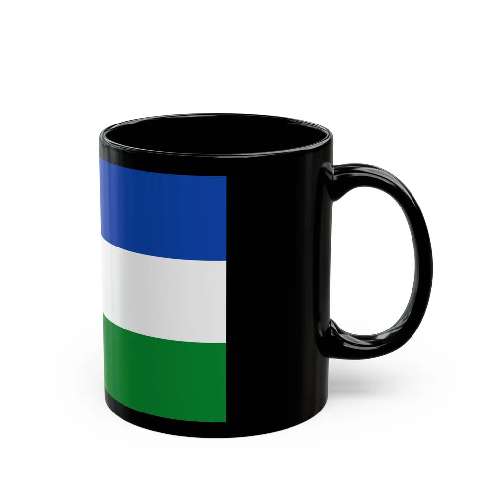 Flag of Guanacaste Province Costa Rica - Black Coffee Mug-Go Mug Yourself