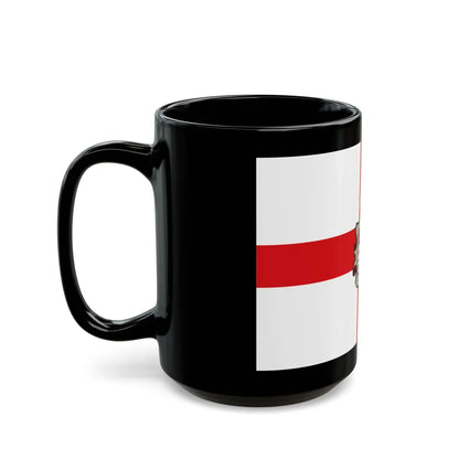 Flag of Huesca Spain - Black Coffee Mug-Go Mug Yourself