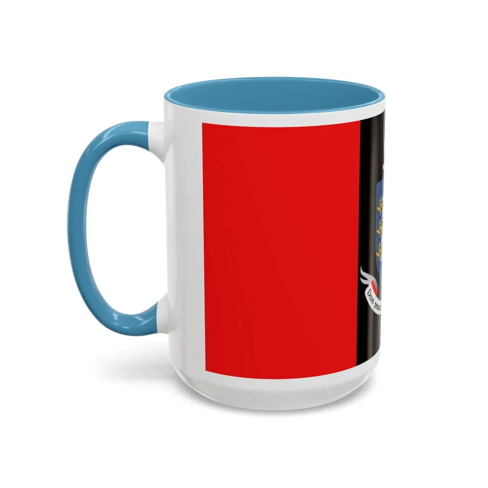 Flag of Drogheda Ireland - Accent Coffee Mug-Go Mug Yourself