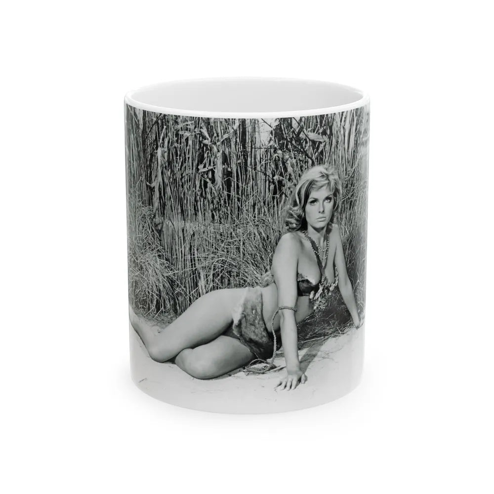 Julie Ege #184 (Vintage Female Icon) White Coffee Mug-11oz-Go Mug Yourself