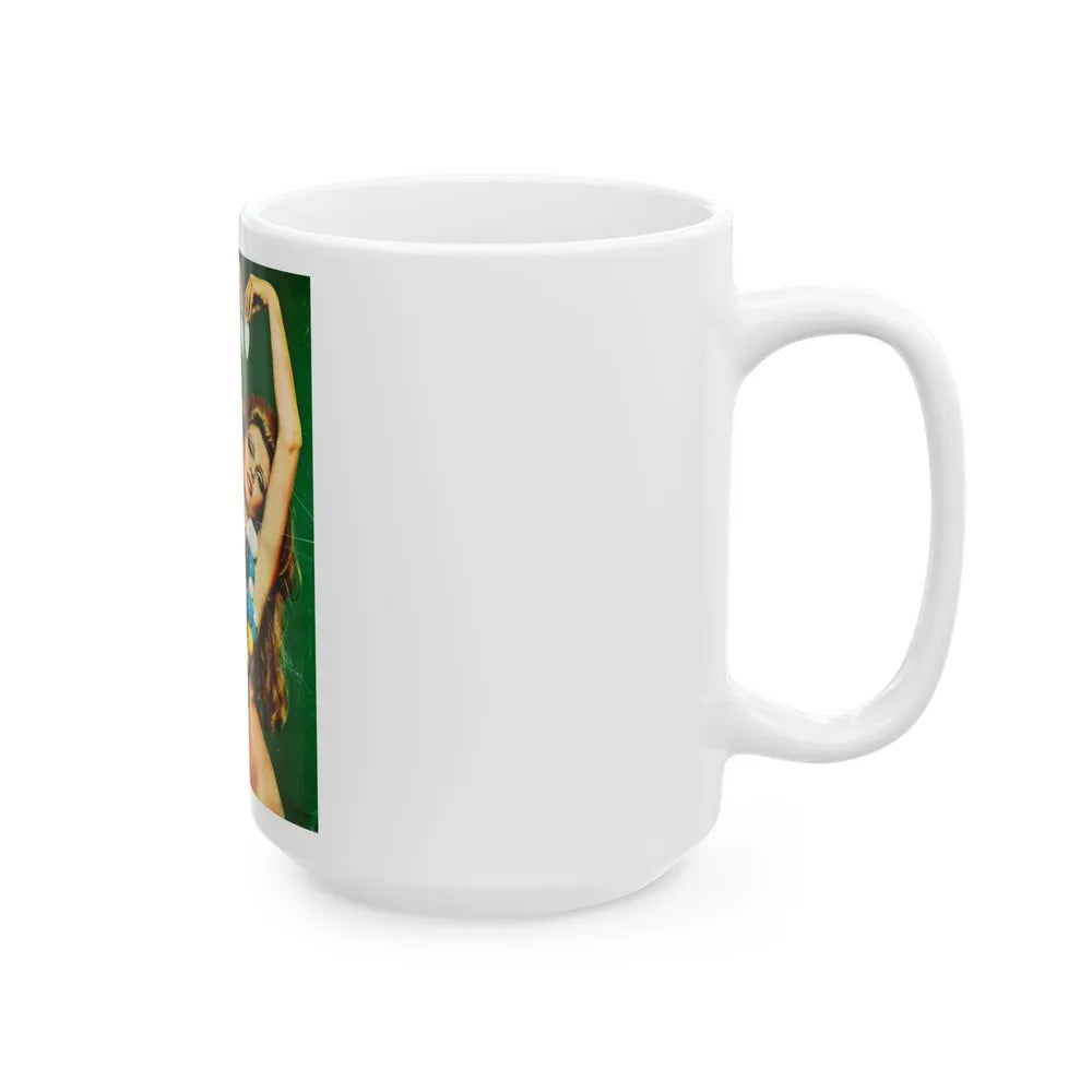 Pamela Tiffin #183 - Mag. Page (Vintage Female Icon) White Coffee Mug-Go Mug Yourself