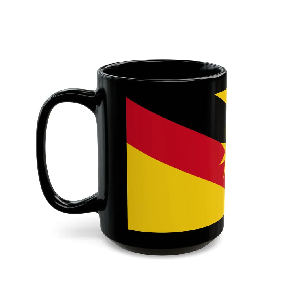 Flag of Sarawak Malaysia - Black Coffee Mug-Go Mug Yourself