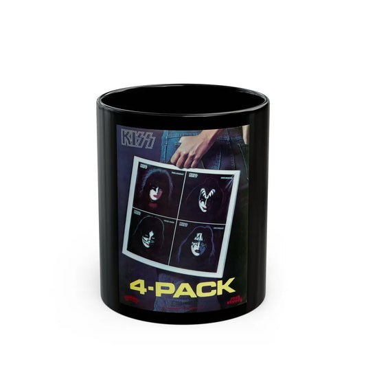 Kizz 1978 (Music Poster) Black Coffee Mug-11oz-Go Mug Yourself