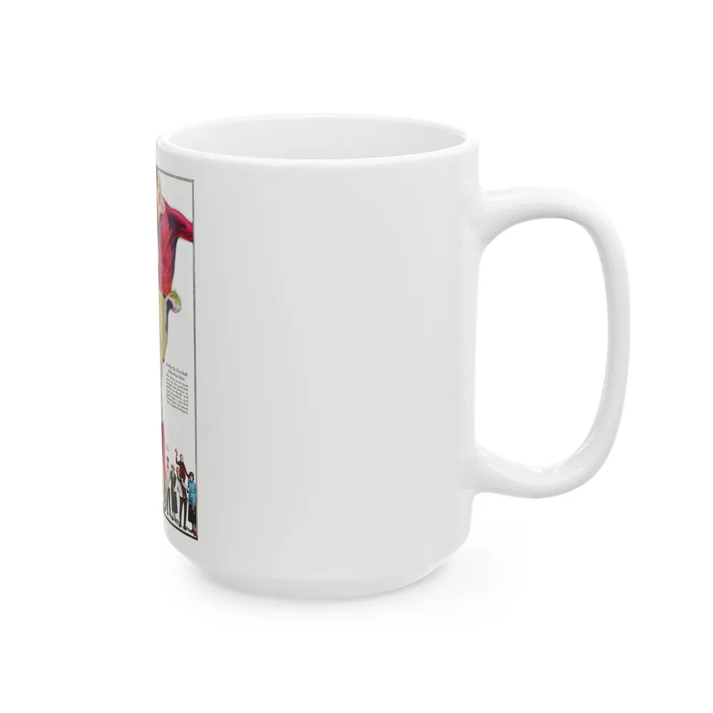 Bradley advertisement - White Coffee Mug-Go Mug Yourself