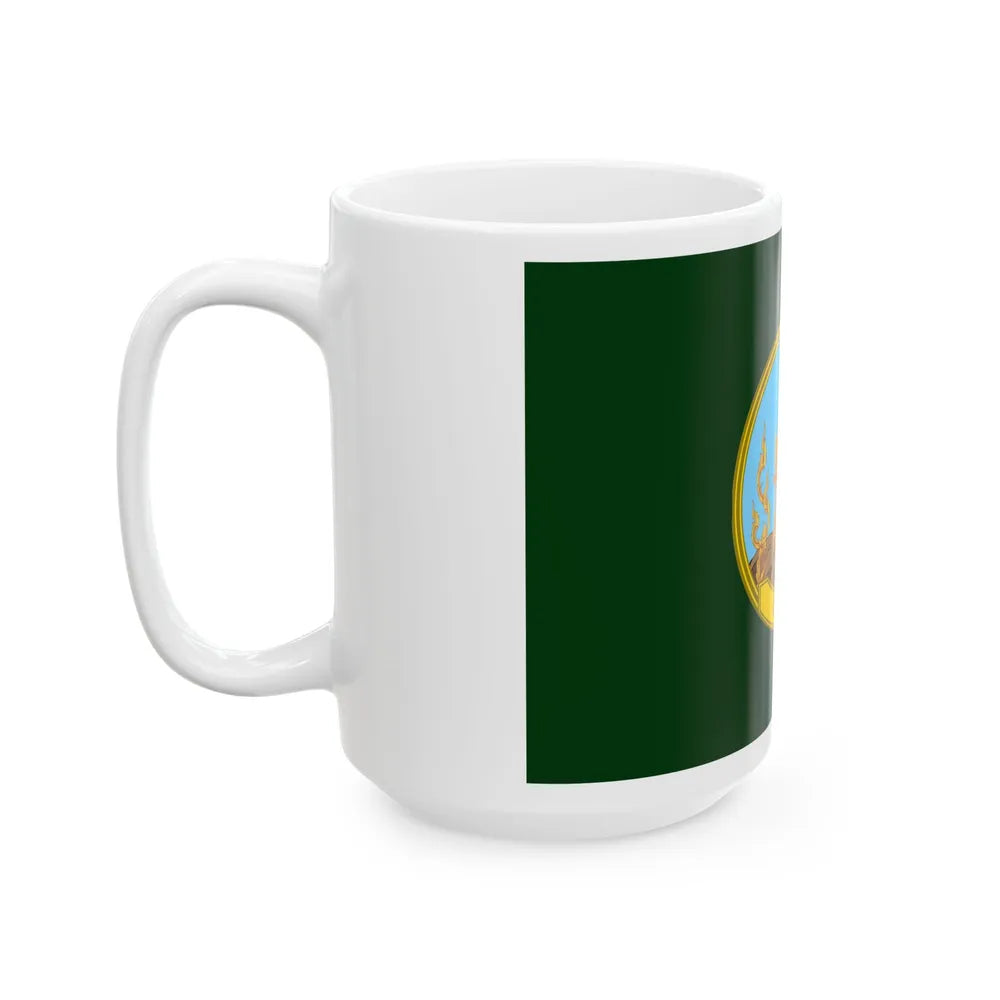 Flag of Ranong Province Thailand - White Coffee Mug-Go Mug Yourself