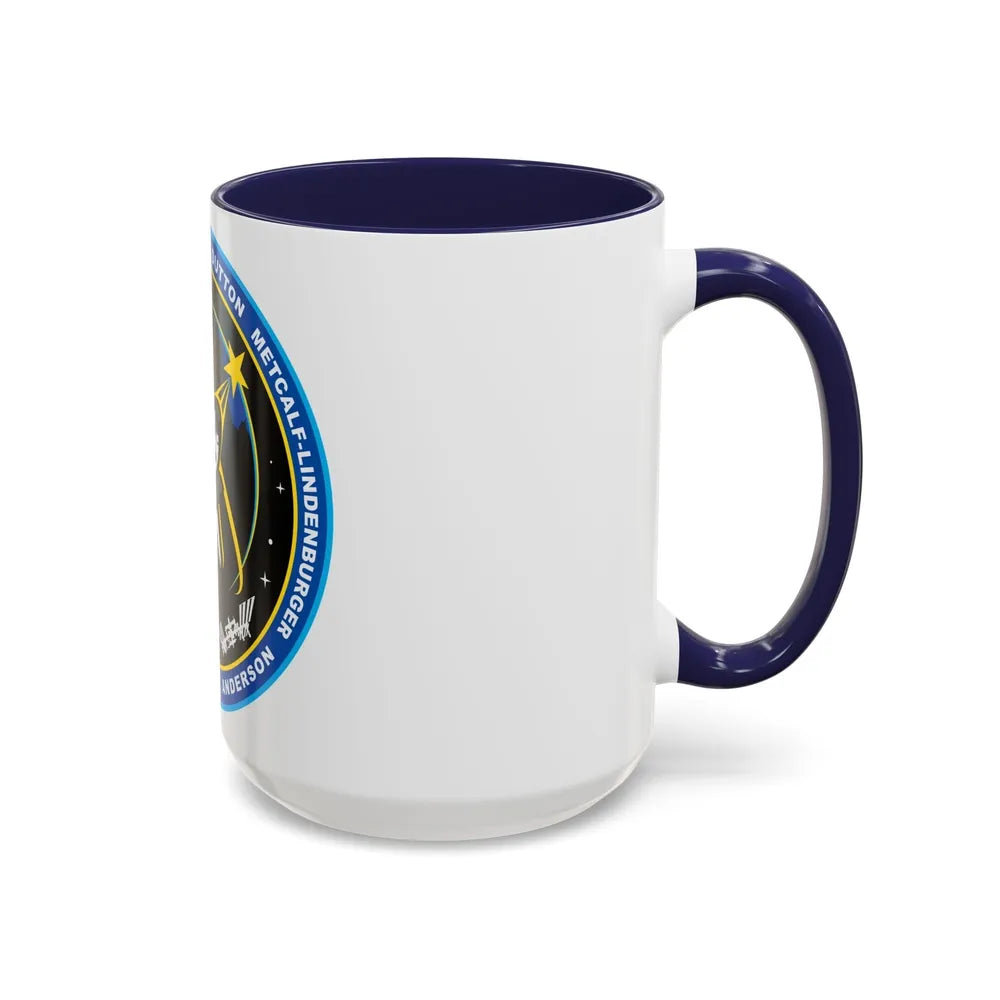 STS 131 (NASA) Accent Coffee Mug-Go Mug Yourself