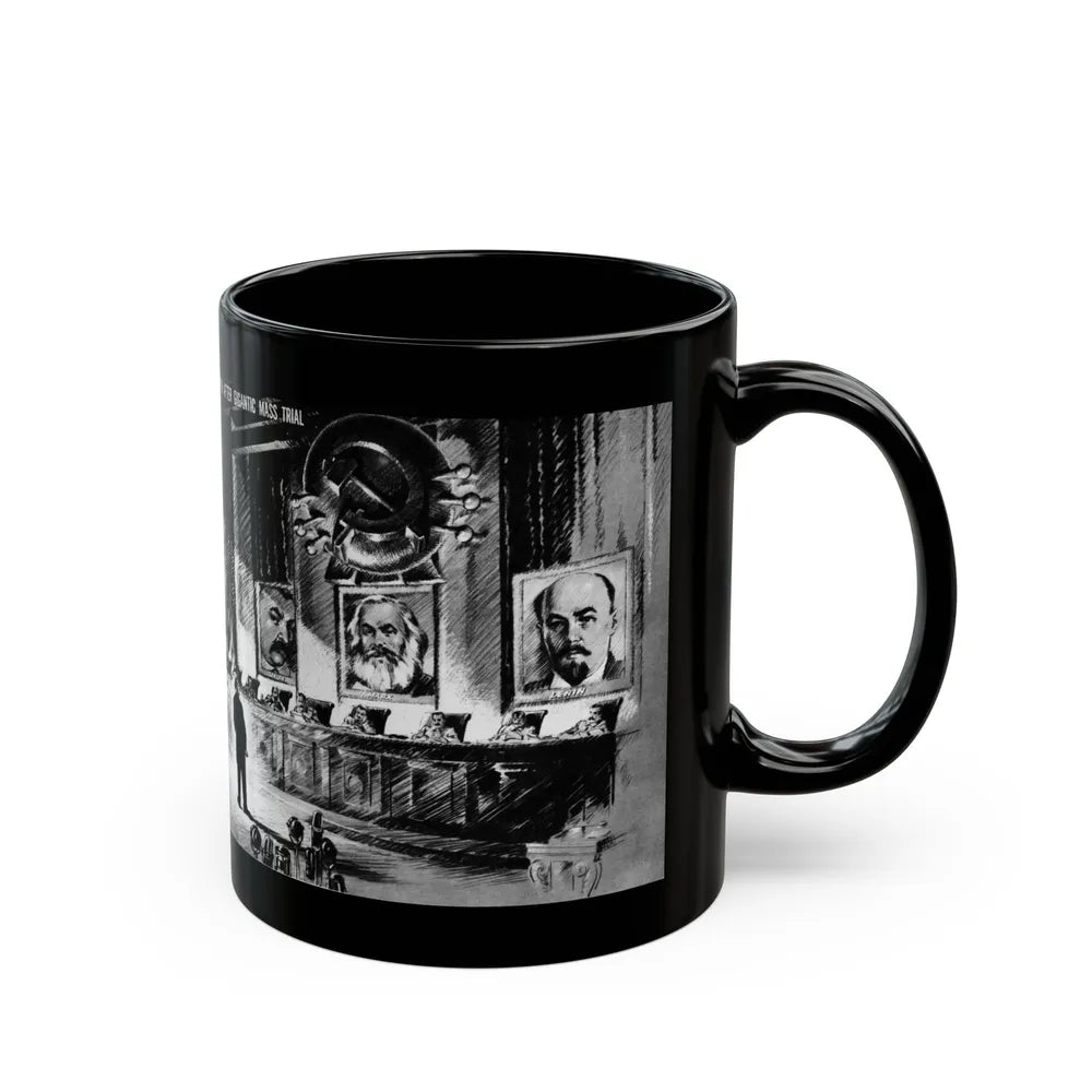 Communist America (A Fantasy), Click magazine, March 1940 - Black Coffee Mug-Go Mug Yourself