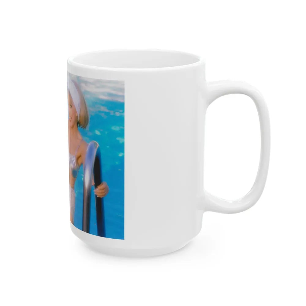 Terry Moore #415 - Unreleased Aug. '84 Playboy Photo from shoot non nude2 (Vintage Female Icon) White Coffee Mug-Go Mug Yourself