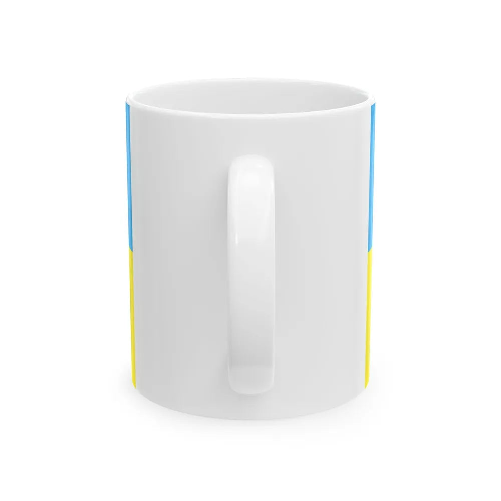 Flag of Sopot Poland - White Coffee Mug-Go Mug Yourself