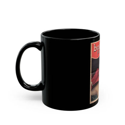 Faith Domergue #194 (Vintage Female Icon) Black Coffee Mug-Go Mug Yourself