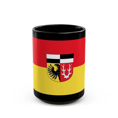 Flag of Wunsiedel Germany - Black Coffee Mug-15oz-Go Mug Yourself