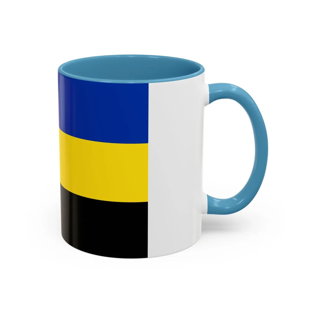 Flag of Gelderland Netherlands - Accent Coffee Mug-Go Mug Yourself