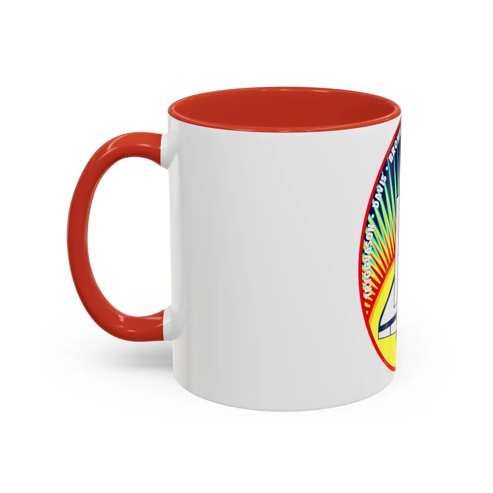 STS 85 (NASA) Accent Coffee Mug-Go Mug Yourself