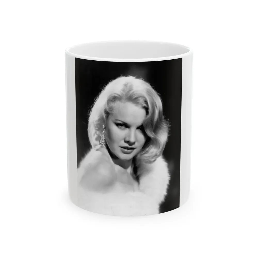 Carroll Baker #60 (Vintage Female Icon) White Coffee Mug-11oz-Go Mug Yourself