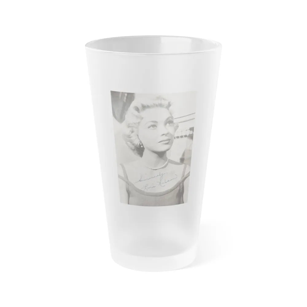 Lori Nelson #201 (Vintage Female Icon) Frosted Pint 16oz-16oz-Frosted-Go Mug Yourself