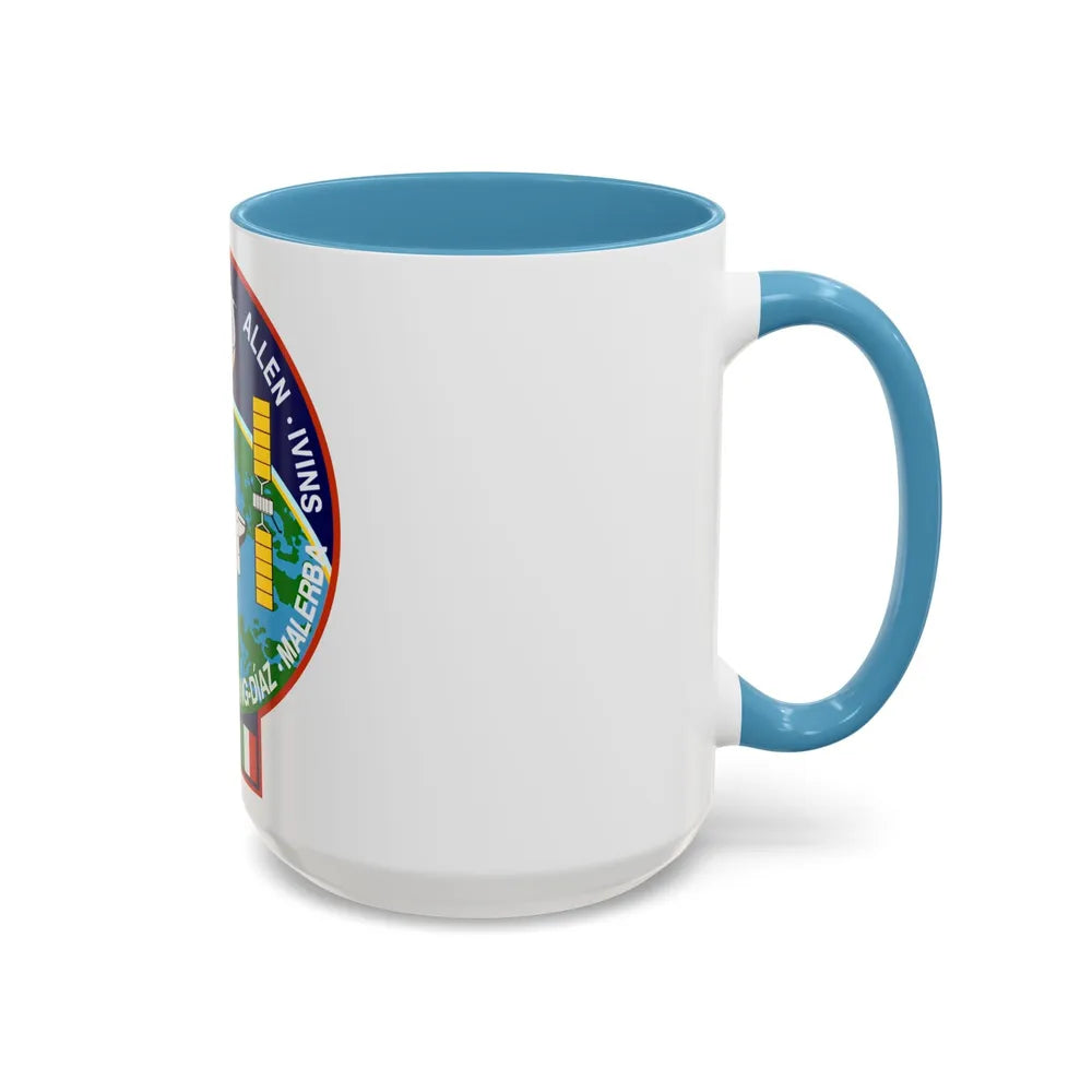 STS 46 (NASA) Accent Coffee Mug-Go Mug Yourself