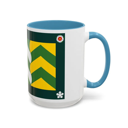 Flag of Cumbria UK - Accent Coffee Mug-Go Mug Yourself