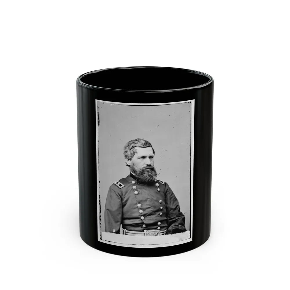 Portrait Of Maj. Gen. Oliver O. Howard, Officer Of The Federal Army (U.S. Civil War) Black Coffee Mug-11oz-Go Mug Yourself