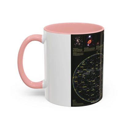 Heavens, The (1995) (Map) Accent Coffee Mug-Go Mug Yourself