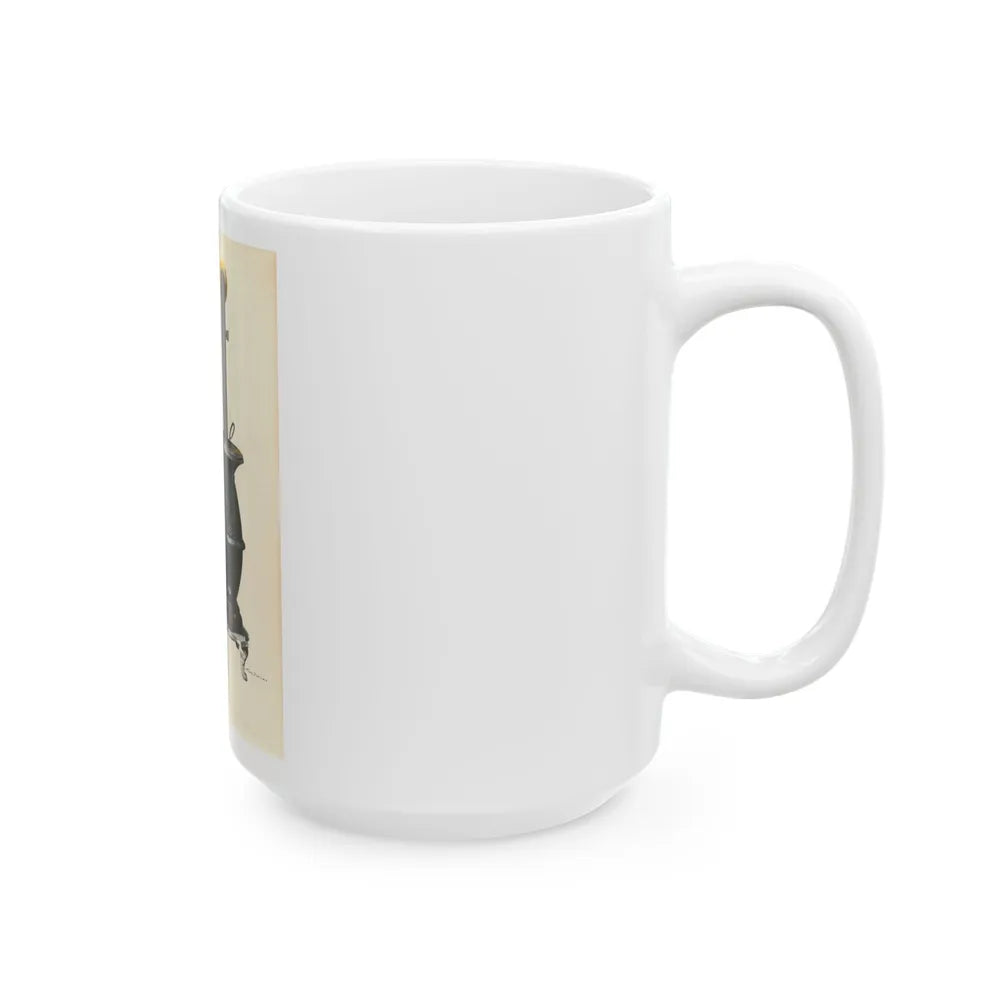 Esquire P24 Nov - White Coffee Mug-Go Mug Yourself