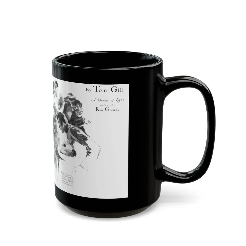 Half-Breed (1), Cosmopolitan, December 1929 - Black Coffee Mug-Go Mug Yourself