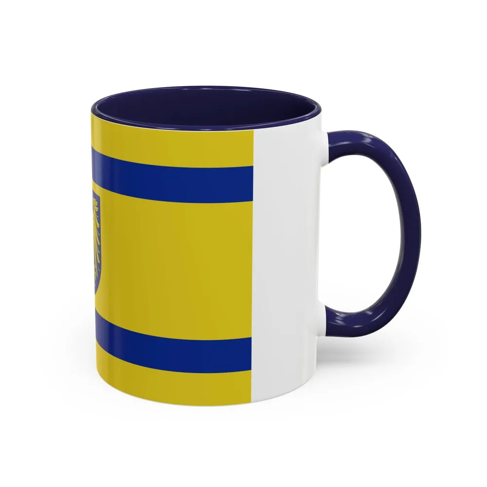 Flag of Bytom Poland - Accent Coffee Mug-Go Mug Yourself