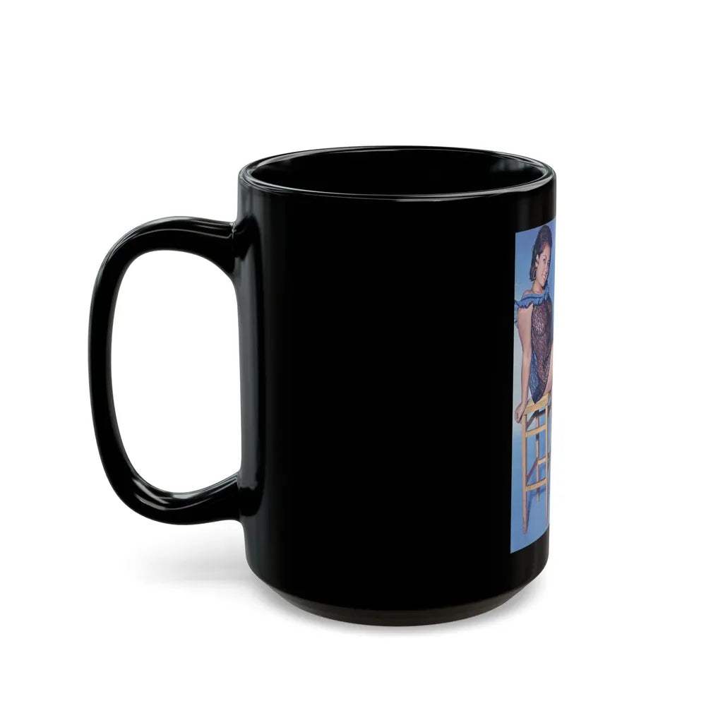 June Palmer #160 - Mag. Cover (Vintage Female Icon) Black Coffee Mug-Go Mug Yourself