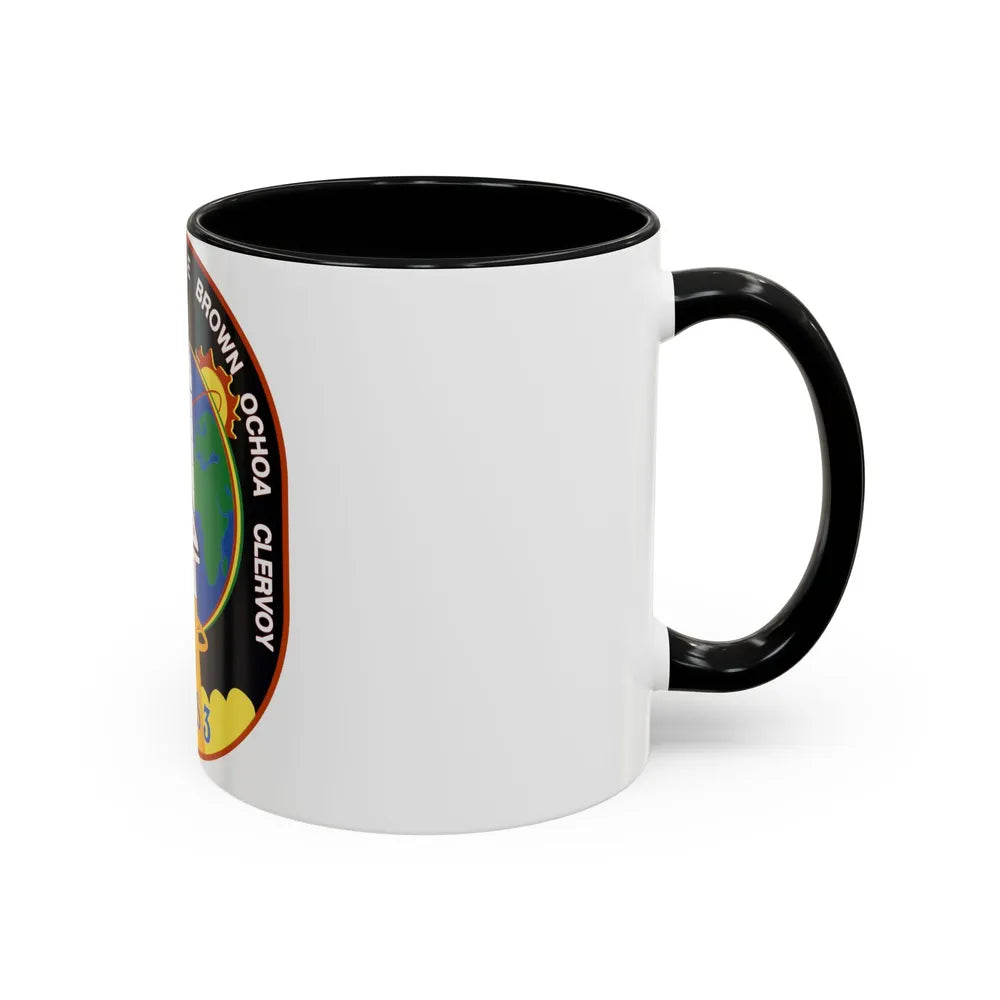 STS 66 (NASA) Accent Coffee Mug-Go Mug Yourself