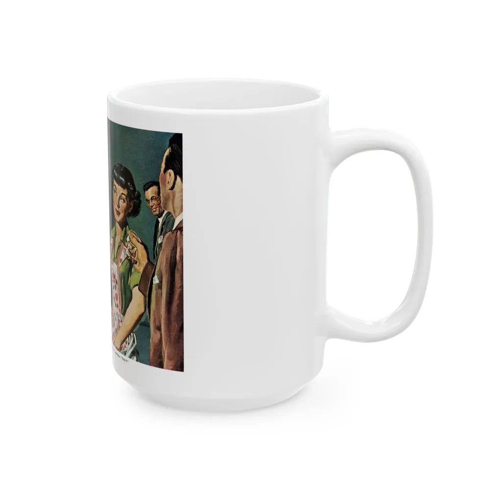 Female Conspiracy of One, 1950 - White Coffee Mug-Go Mug Yourself