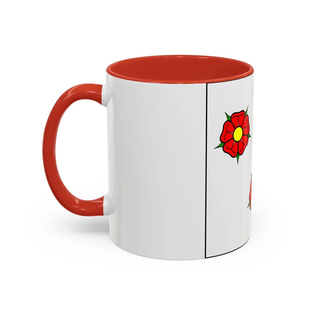 Flag of Autafond Switzerland - Accent Coffee Mug-Go Mug Yourself