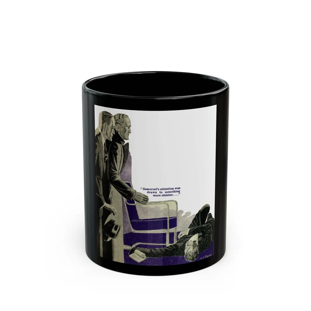 Death of a Rich Australian (2), The Australian Journal, July 1, 1937 - Black Coffee Mug-11oz-Go Mug Yourself