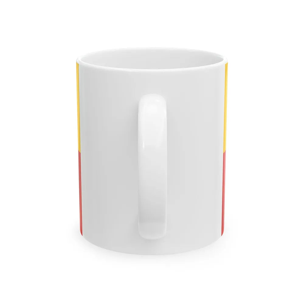 Flag of Warsaw Poland - White Coffee Mug-Go Mug Yourself